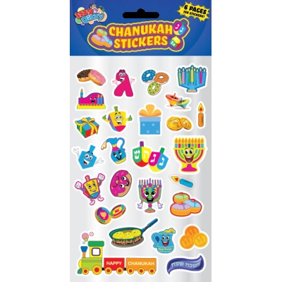 Chanukah Stickers 6 Pack