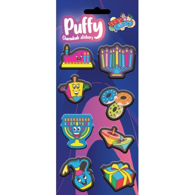 Chanukah Puffy Stickers