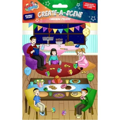 Chanukah Create-A-Scene Stickers