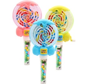 Candy Filled Chanukah Lollipop