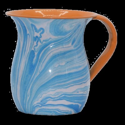 Wash Cup Blue & Orange