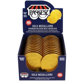 Paskesz Gold Milk Medallions 