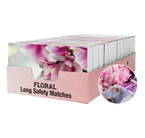 Long Safety Matches - Floral