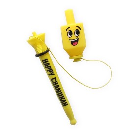 Chanukah Dreidel Pop Off Pen