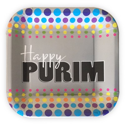 Purim Paper Plates