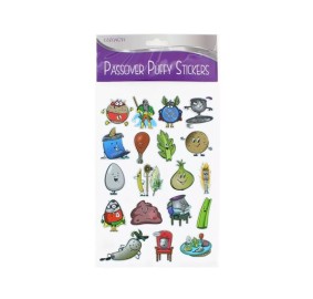 Passover Puffy Stickers