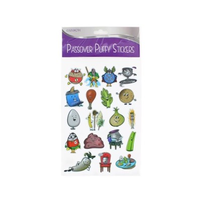 Passover Puffy Stickers
