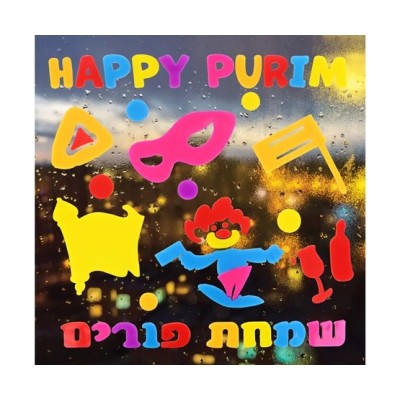 Purim Window Gel