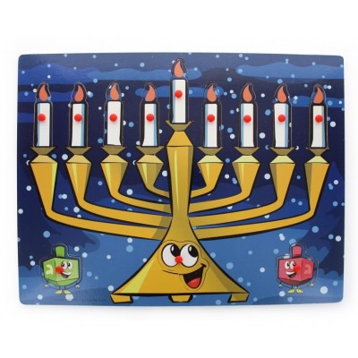 Chanukah Menorah Puzzle