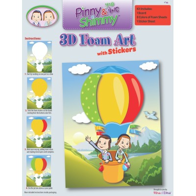 3D Foam Art - Parachute