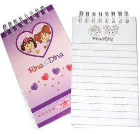 Rina & Dina Homework Pad