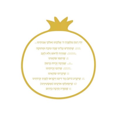 Rosh Hashanah Simanim Card