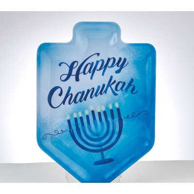 Dreidel Melamine Tray