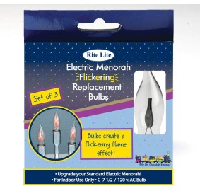 Electric Menorah Bulbs