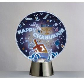 Chanukah LED Light Up Decoration, Dreidel