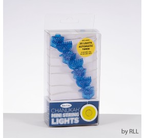 Dreidel & Menorah String Light