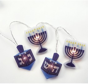 Chanukah Hologram Light Set