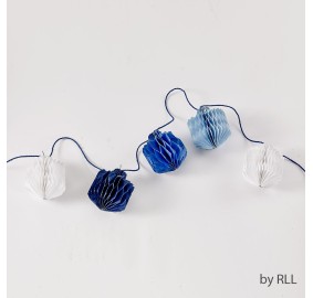 Honeycomb Dreidel Garland