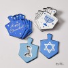 Chanukah Tablescatters 20 Foiled Dreidels