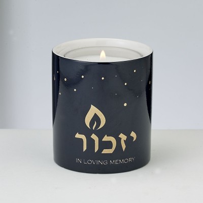 Yizkor Yahrtzeit Candle Holder