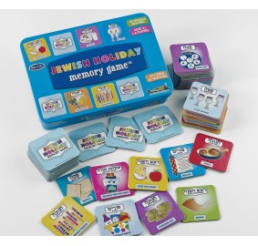 Jewish Holiday Memory Game Tin