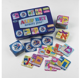 Alef-Bet Memory Game in Collectible Tin