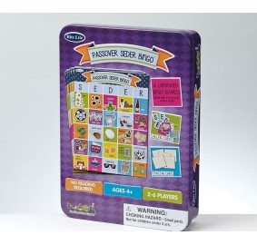 Passover Seder Bingo Game in Collectible Tin