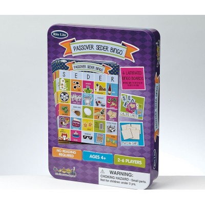 Passover Seder Bingo Game in Collectible Tin