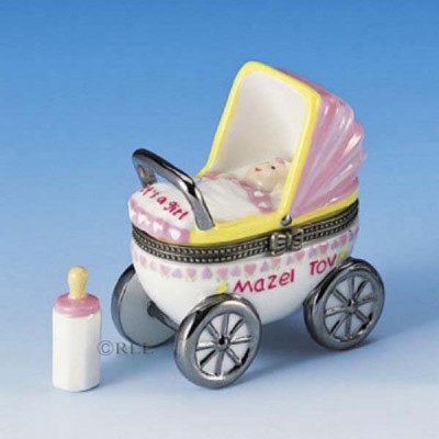 Hinged Box Baby Girl Carriage