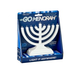 Go Menorah - Pearl White