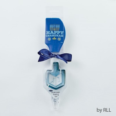 Chanukah Spatula & Dreidel Set