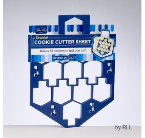 Dreidel Cookie Cutter Sheet