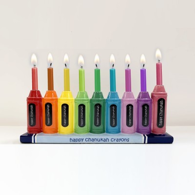 Menorah Ceramic Crayons