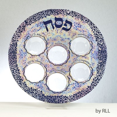 Mosaic Laminate Seder Plate