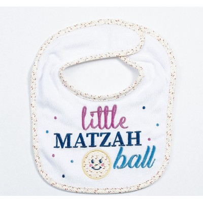 "Little Matzah Ball" Baby Bib