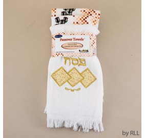 Passover Hand Towels - Set Of 3