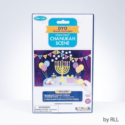 Chanukah Foam Scene Craft