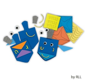 Foam Dreidel Kit D-I-Y