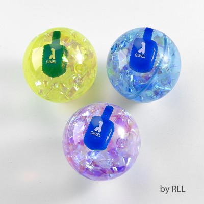 Chanukah Dreidel Ball, 2.25"