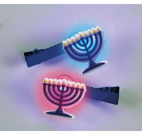 Light Up Chanukah Clips Set