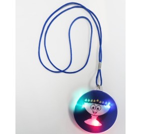 Chanukah Light-Up Pendant Necklace