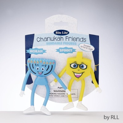 Chanukah Bendable Friends