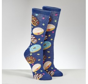 Chanukah Adult Doughnuts Socks