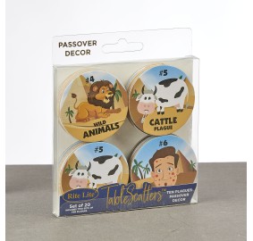 Passover Tablescatters 2 Sets of 10 Plagues