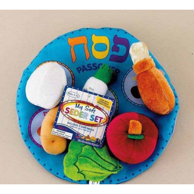 My Soft Seder Set in Reusable Pouch