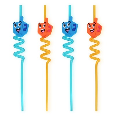 Chanukah Straws - Dreidels