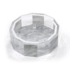 Lucite Matzah Box Hexagon Marb