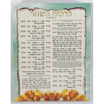 Birchos Hashachar With Shema