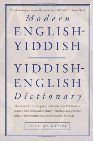 Modern English/Yiddish Dictionary (Paperback)