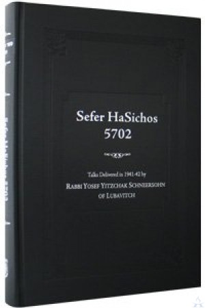 Sefer Hasichos 5702 - English